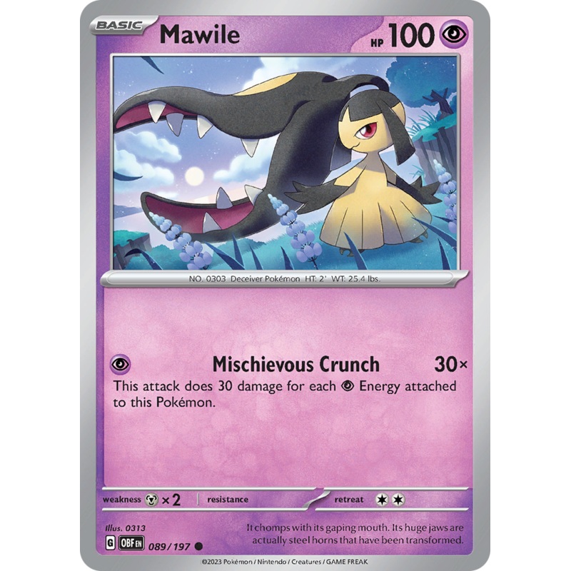Mawile (089/197) [Scarlet & Violet: Obsidian Flames]