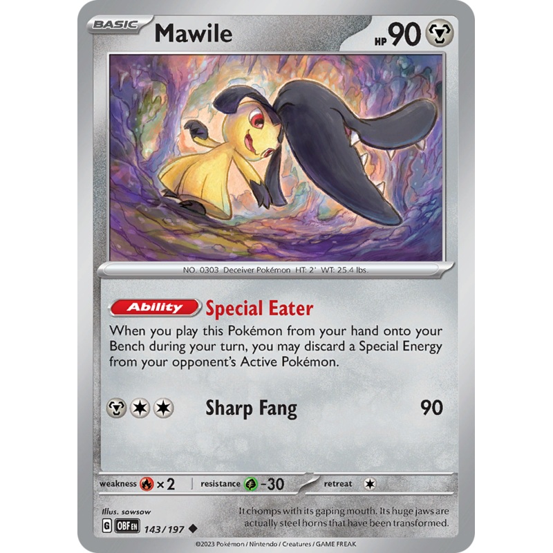 Mawile (143/197) [Scarlet & Violet: Obsidian Flames]