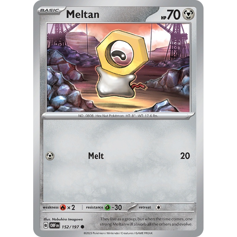 Meltan (152/197) [Scarlet & Violet: Obsidian Flames]