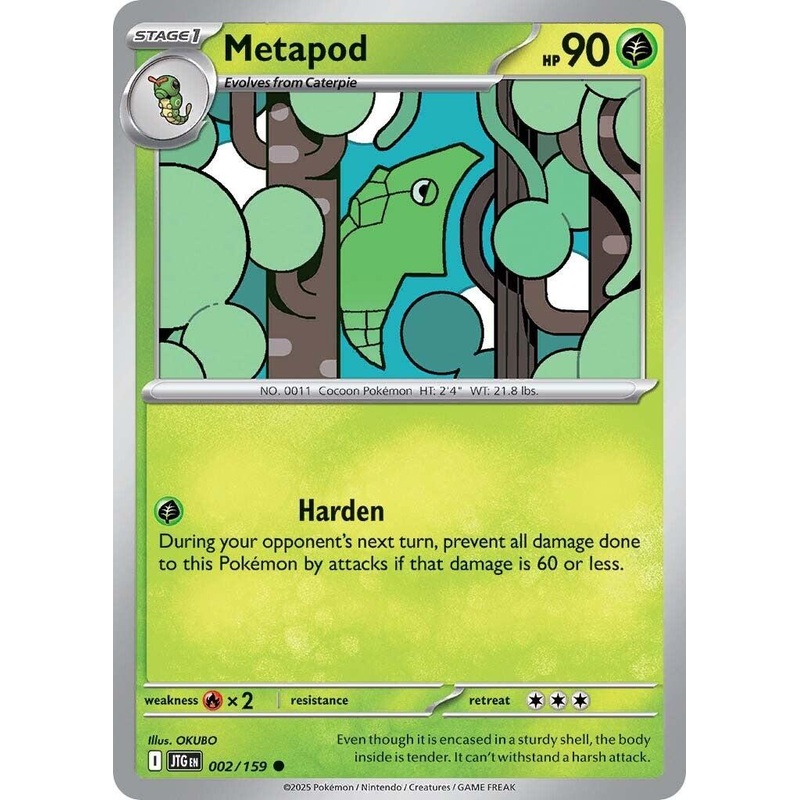 Metapod (002/159) [Scarlet & Violet: Journey Together]