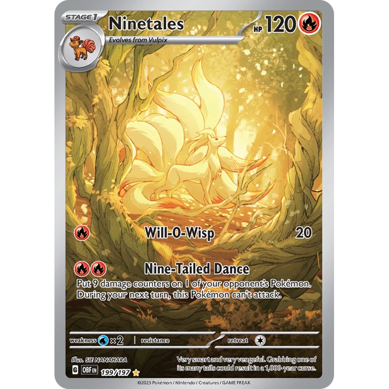 Ninetales (199/197) [Scarlet & Violet: Obsidian Flames]