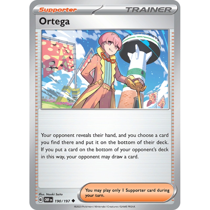 Ortega (190/197) [Scarlet & Violet: Obsidian Flames]