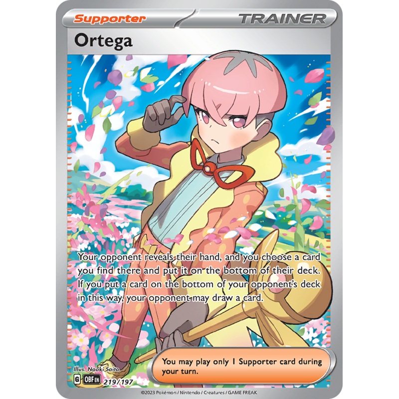 Ortega (219/197) [Scarlet & Violet: Obsidian Flames]