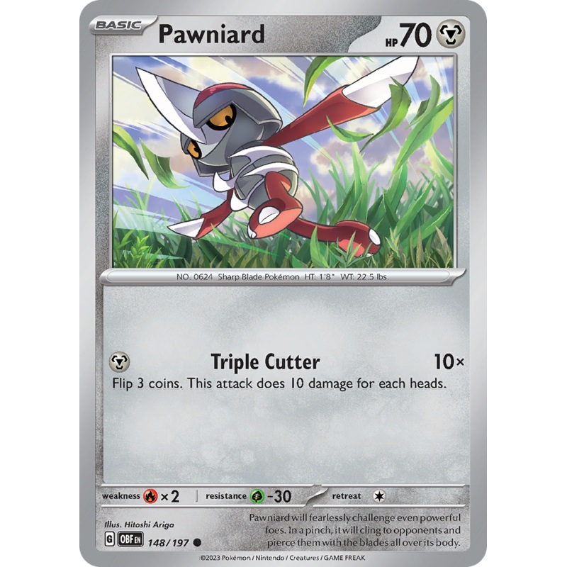 Pawniard (148/197) [Scarlet & Violet: Obsidian Flames]