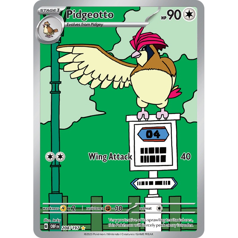 Pidgeotto (208/197) [Scarlet & Violet: Obsidian Flames]