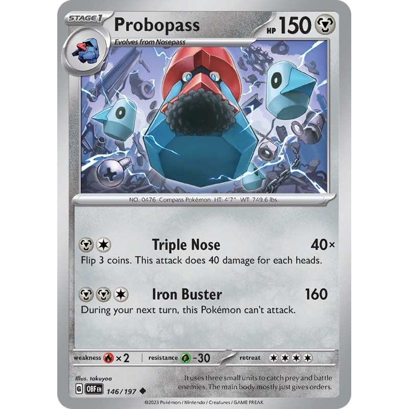 Probopass (146/197) [Scarlet & Violet: Obsidian Flames]