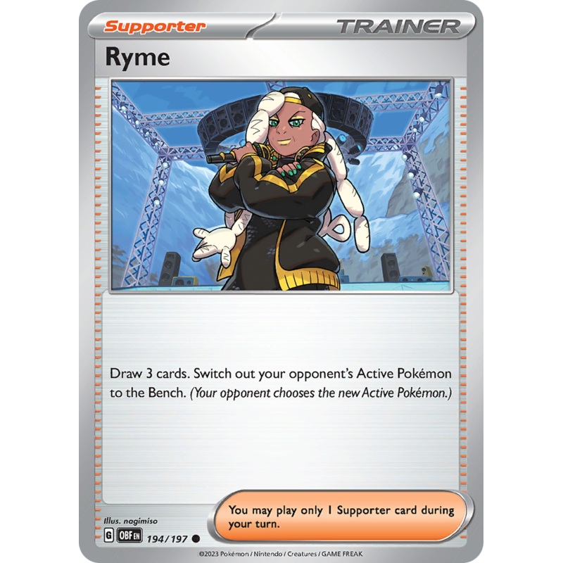 Ryme (194/197) [Scarlet & Violet: Obsidian Flames]
