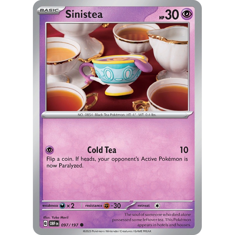 Sinistea (097/197) [Scarlet & Violet: Obsidian Flames]