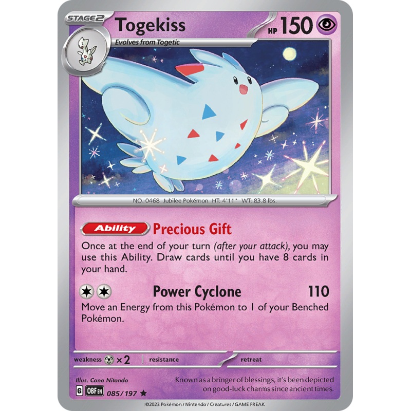 Togekiss (085/197) [Scarlet & Violet: Obsidian Flames]
