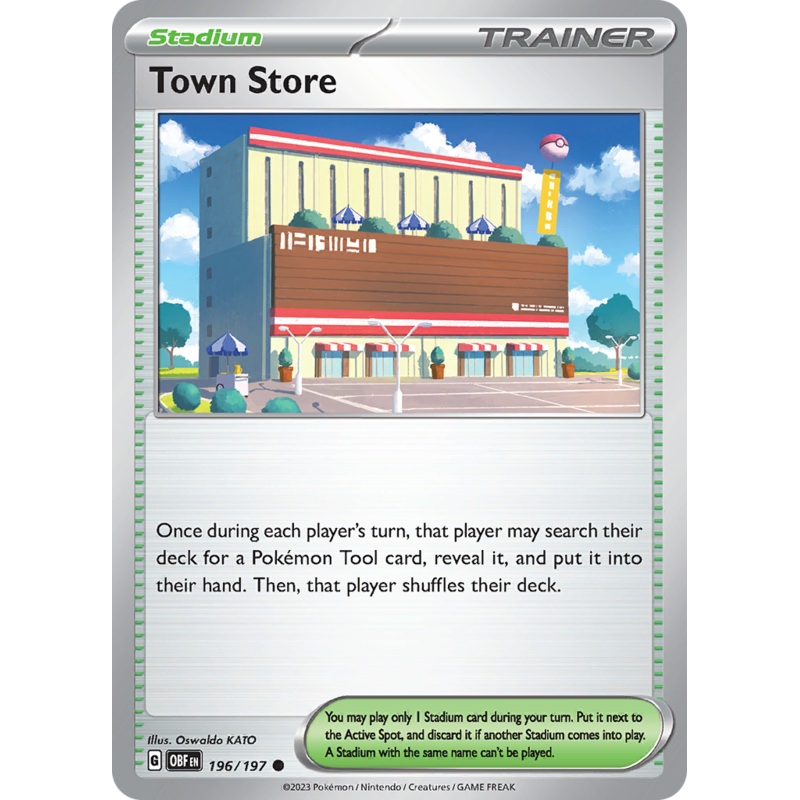 Town Store (196/197) [Scarlet & Violet: Obsidian Flames]