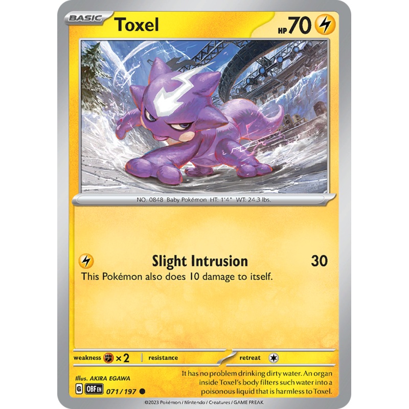 Toxel (071/197) [Scarlet & Violet: Obsidian Flames]