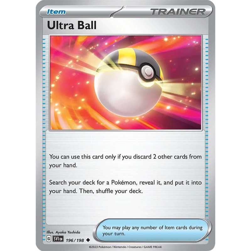 Ultra Ball (196/198) [Scarlet & Violet: Base Set]