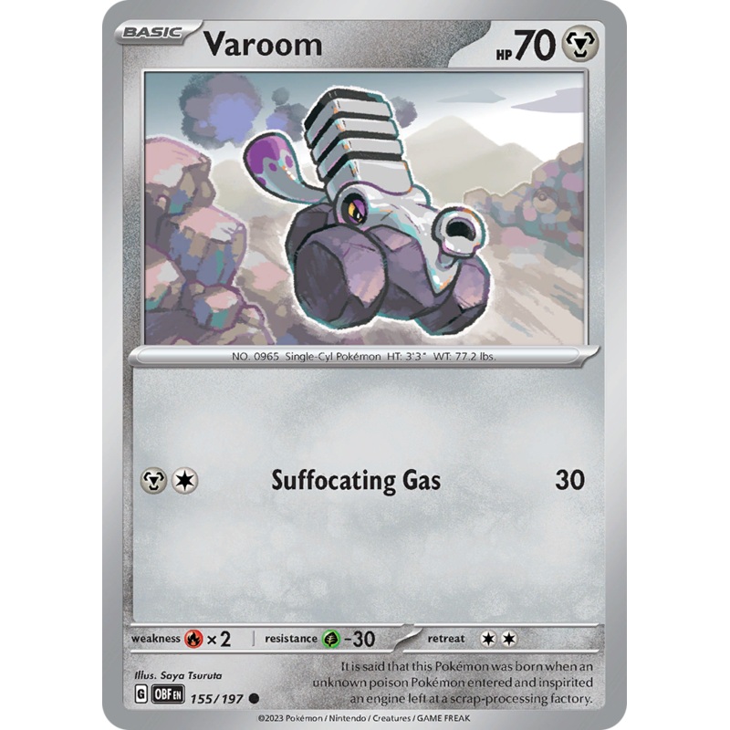 Varoom (155/197) [Scarlet & Violet: Obsidian Flames]