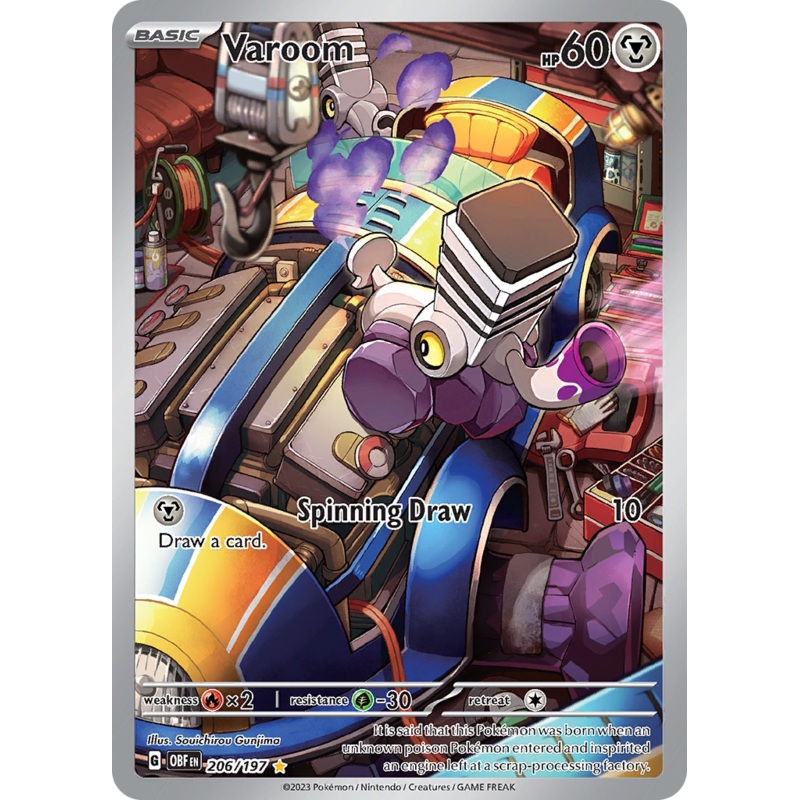 Varoom (206/197) [Scarlet & Violet: Obsidian Flames]