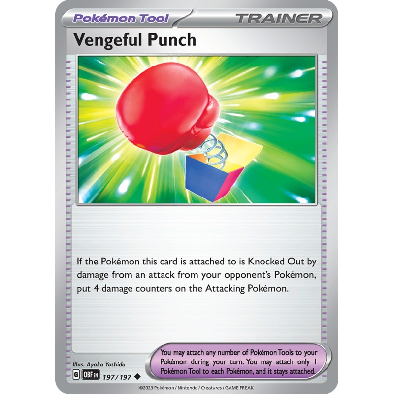 Vengeful Punch (197/197) [Scarlet & Violet: Obsidian Flames]