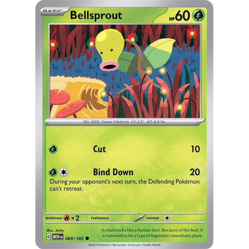 Bellsprout (069/165) [Scarlet & Violet 151]