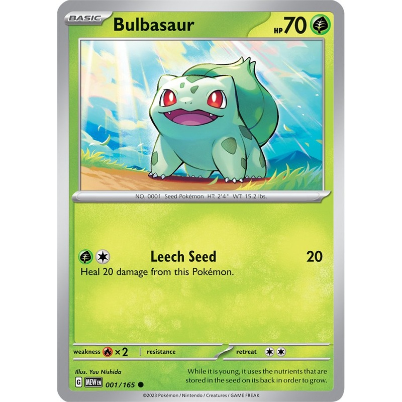 Bulbasaur (001/165) [Scarlet & Violet 151]