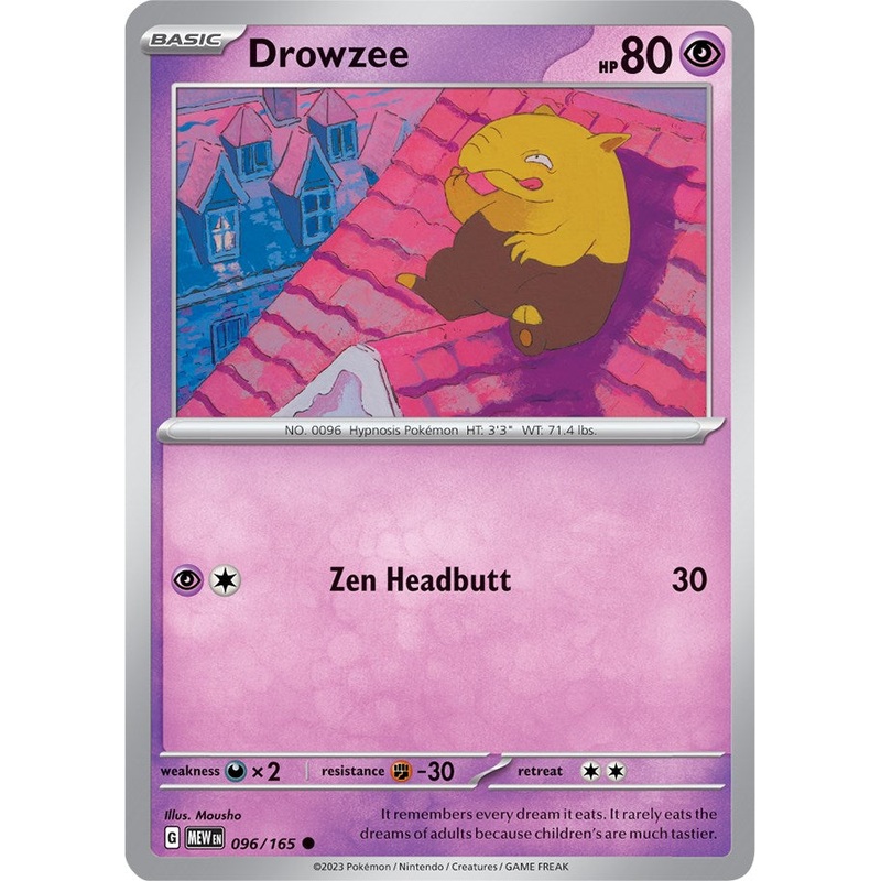 Drowzee (096/165) [Scarlet & Violet 151]