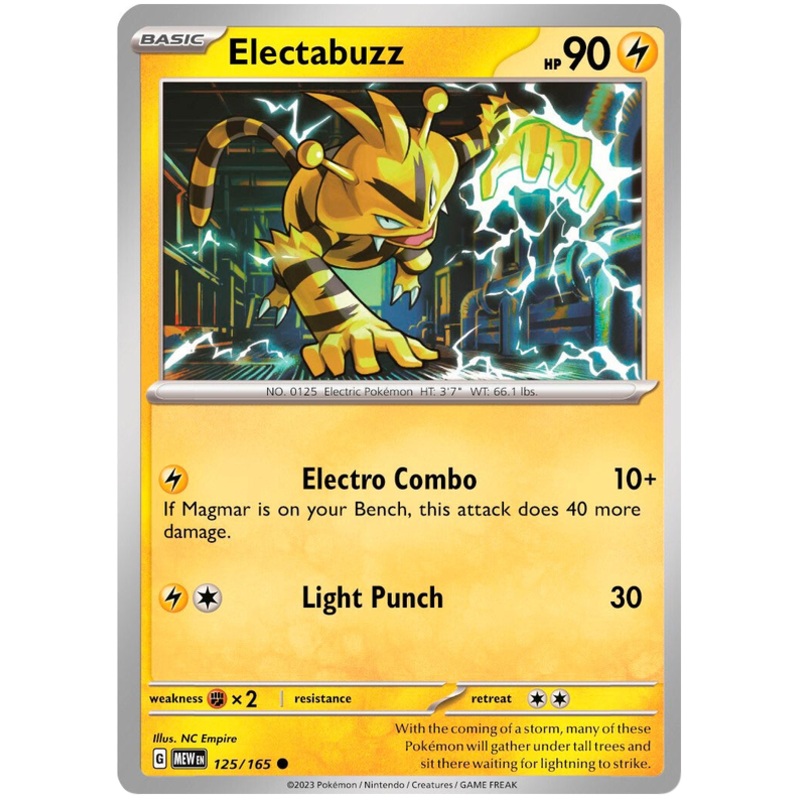 Electabuzz (125/165) [Scarlet & Violet 151]
