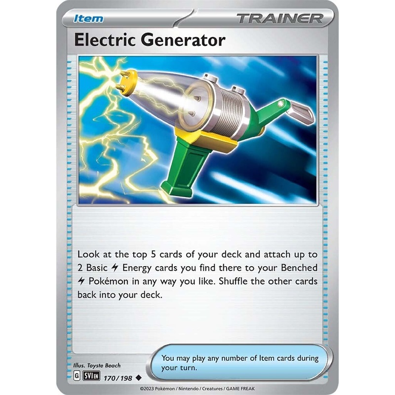 Electric Generator (170/198) [Scarlet & Violet: Base Set]