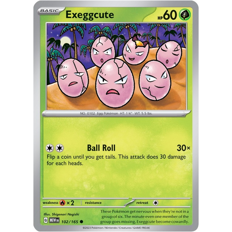 Exeggcute (102/165) [Scarlet & Violet 151]