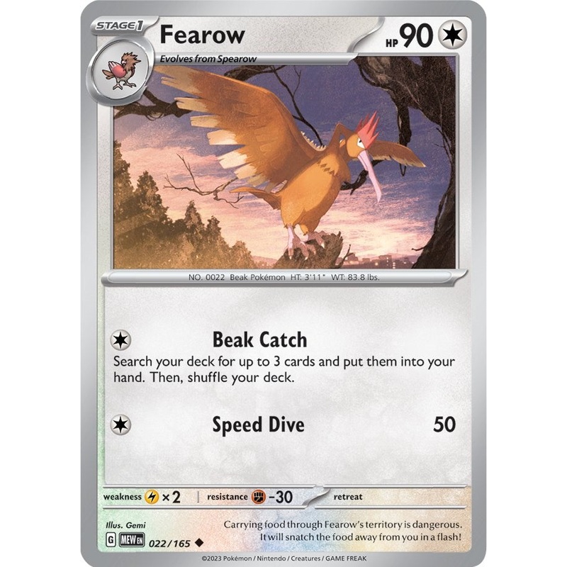 Fearow (022/165) [Scarlet & Violet 151]