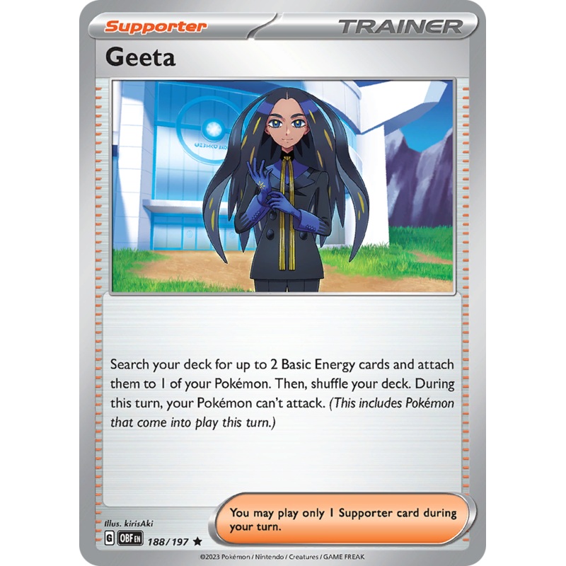 Geeta (188/197) [Scarlet & Violet: Obsidian Flames]
