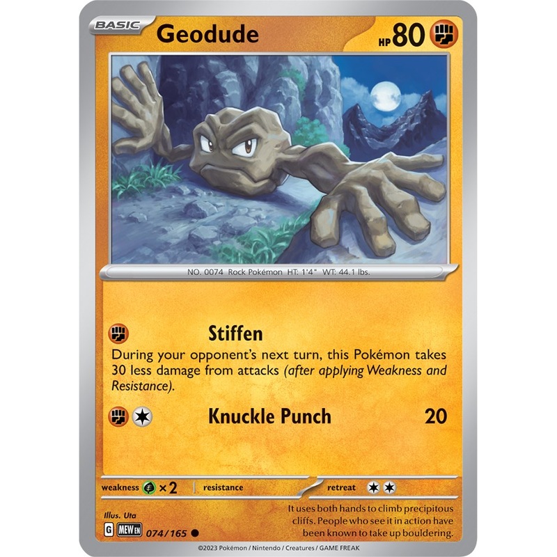 Geodude (074/165) [Scarlet & Violet 151]