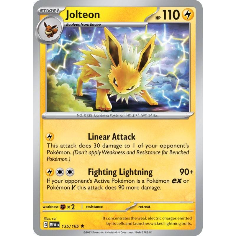 Jolteon (135/165) [Scarlet & Violet 151]