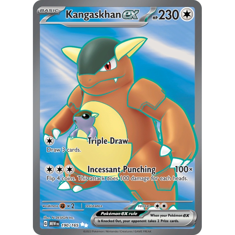 Kangaskhan ex (190/165) [Scarlet & Violet 151]