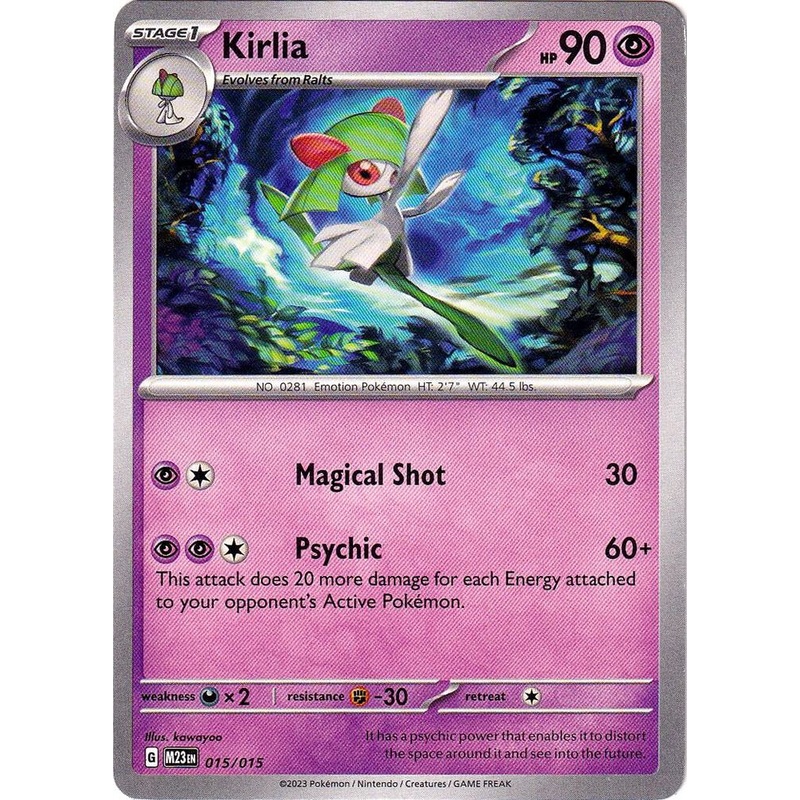 Kirlia (015/015) [McDonald's Promos: 2023 Collection]