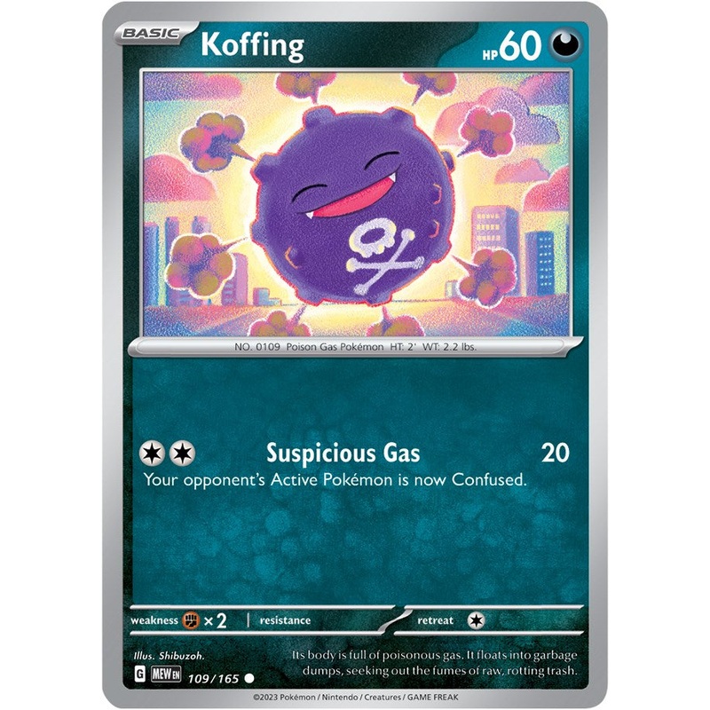 Koffing (109/165) [Scarlet & Violet 151]
