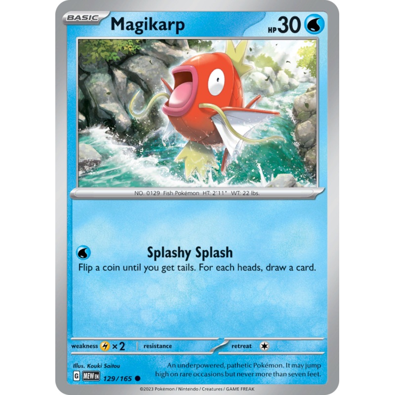 Magikarp (129/165) [Scarlet & Violet 151]