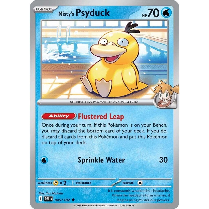 Misty's Psyduck (045/182) [Scarlet & Violet: Destined Rivals]