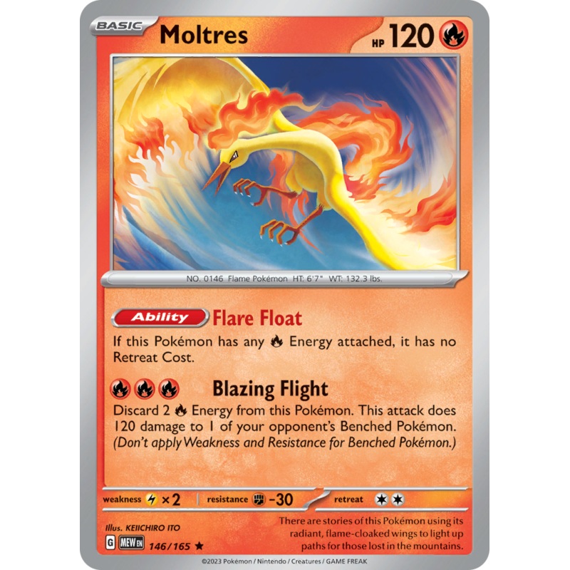Moltres (146/165) [Scarlet & Violet 151]