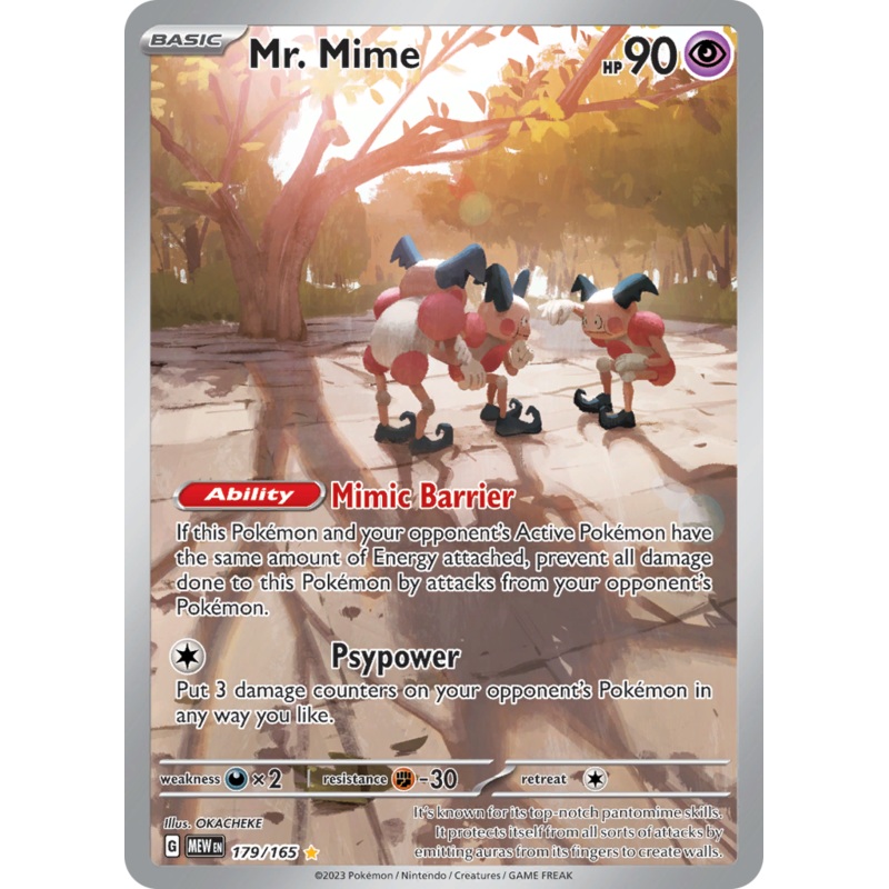 Mr. Mime (179/165) [Scarlet & Violet 151]
