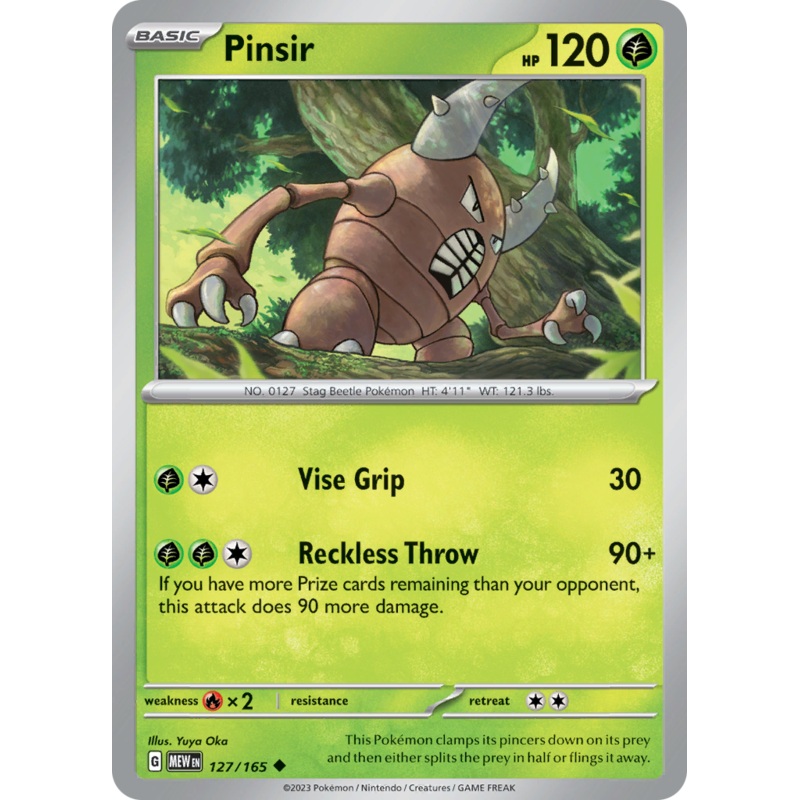 Pinsir (127/165) [Scarlet & Violet 151]