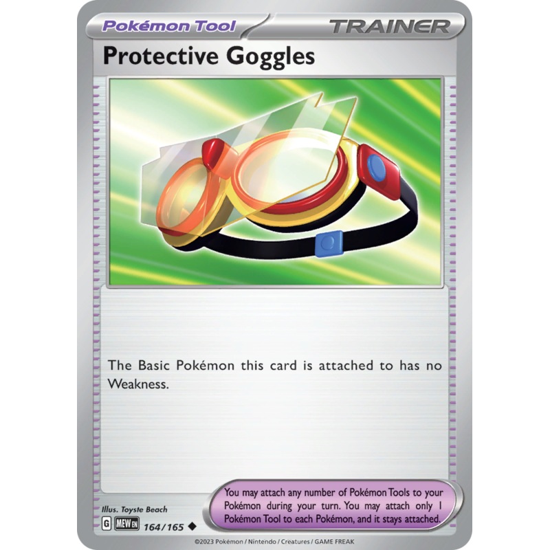 Protective Goggles (164/165) [Scarlet & Violet 151]