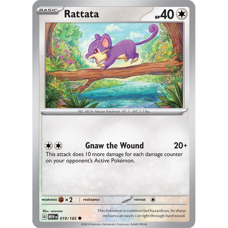 Rattata (019/165) [Scarlet & Violet 151]