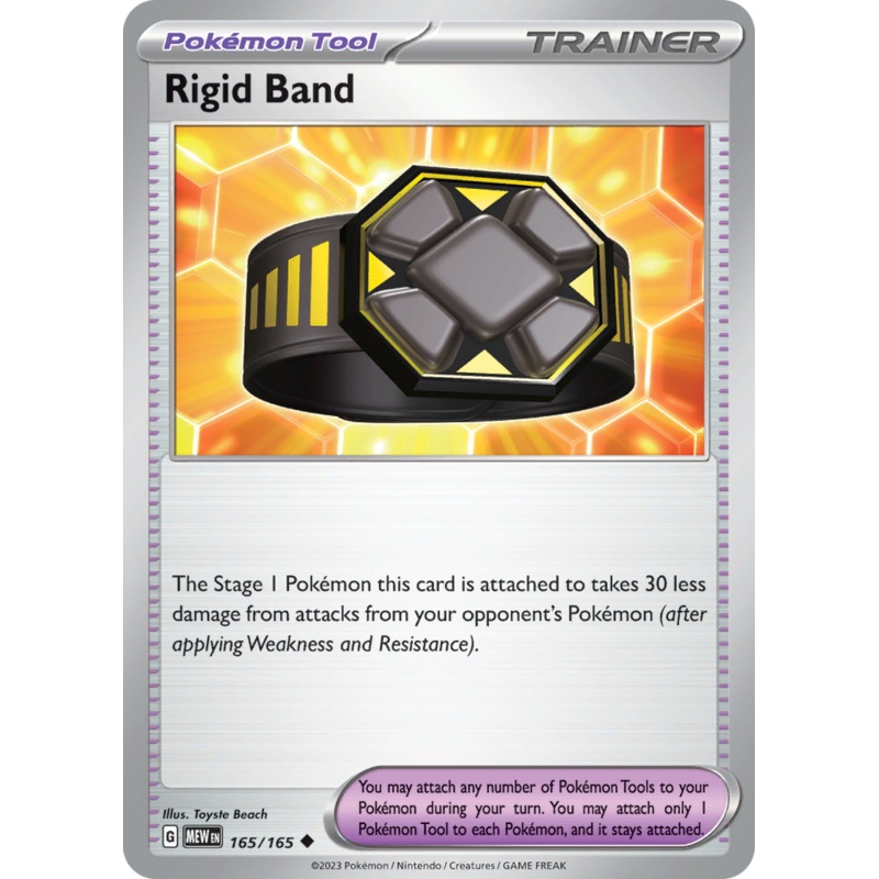 Rigid Band (165/165) [Scarlet & Violet 151]