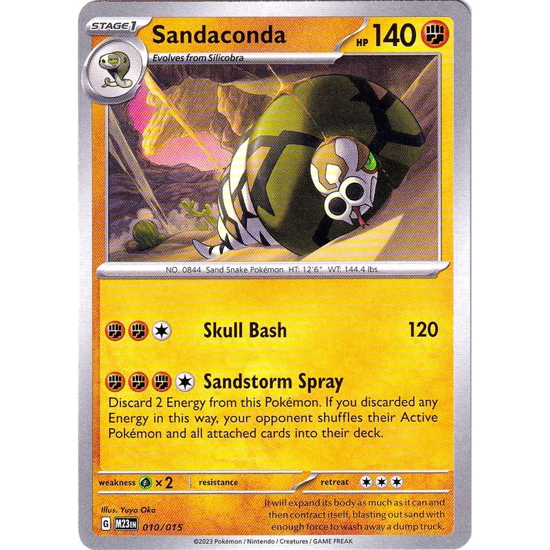 Sandaconda (010/015) [McDonald's Promos: 2023 Collection]