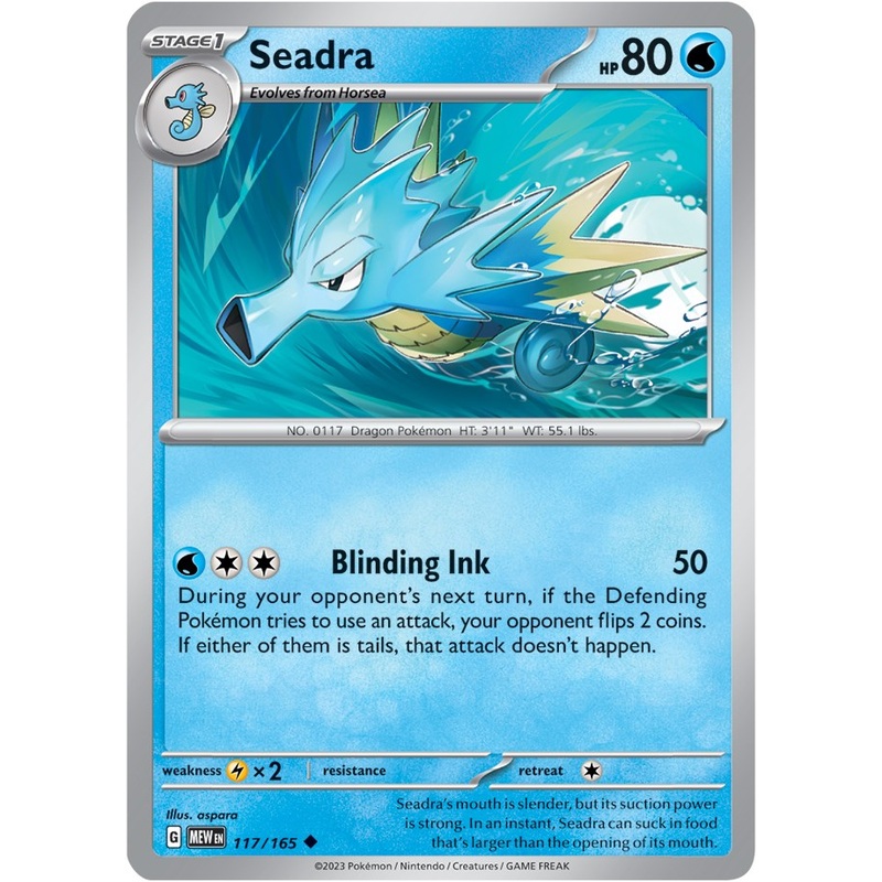 Seadra (117/165) [Scarlet & Violet 151]