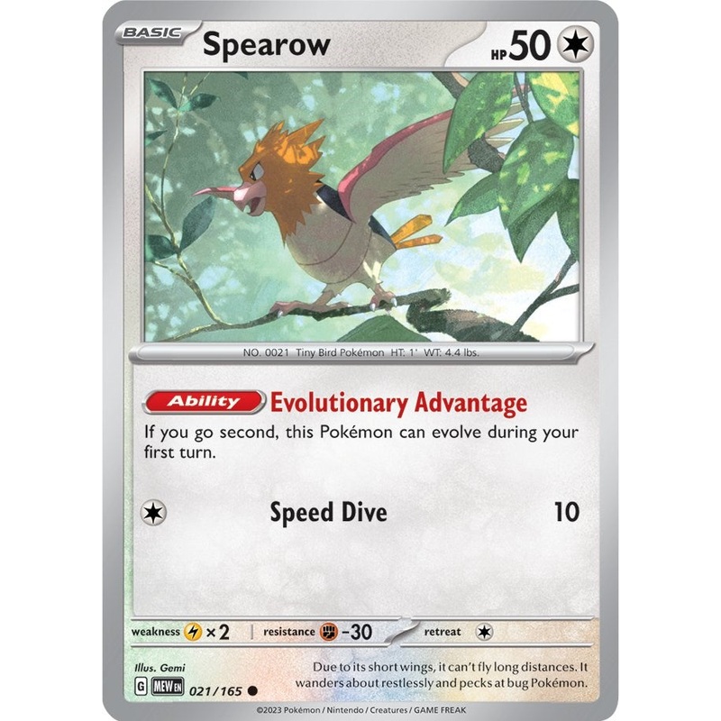 Spearow (021/165) [Scarlet & Violet 151]