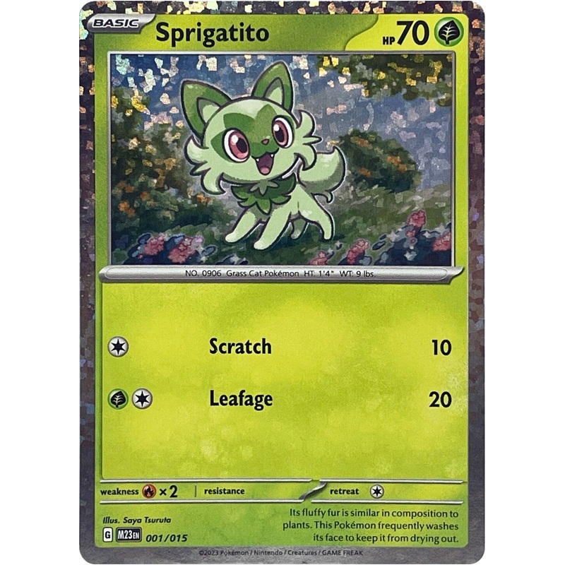 Sprigatito (001/015) [McDonald's Promos: 2023 Collection]