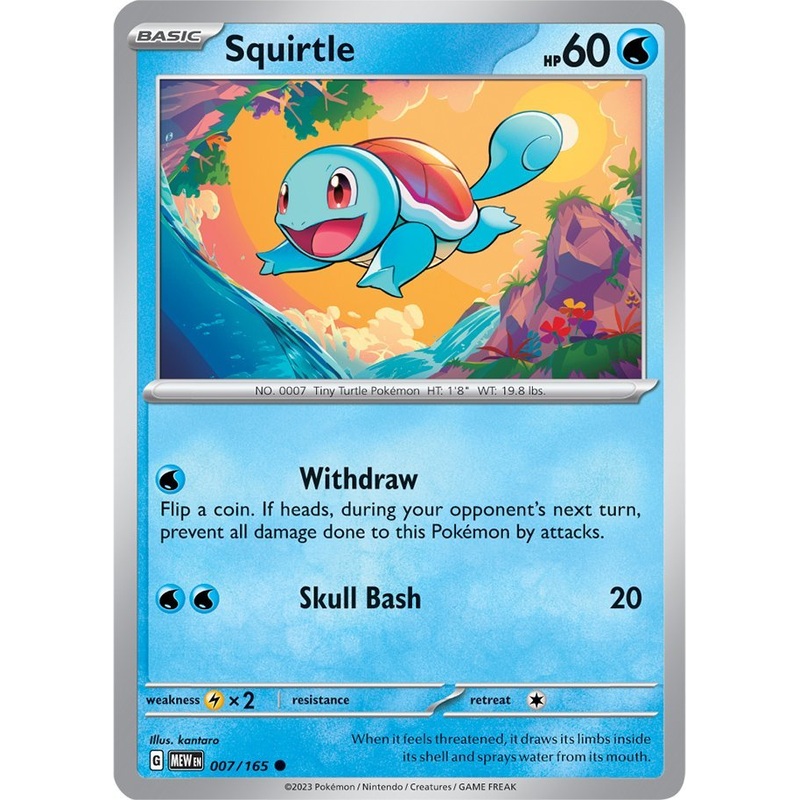 Squirtle (007/165) [Scarlet & Violet 151]