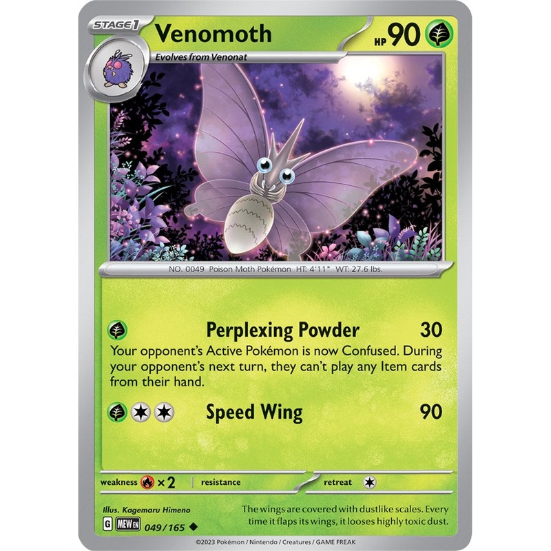 Venomoth (049/165) [Scarlet & Violet 151]