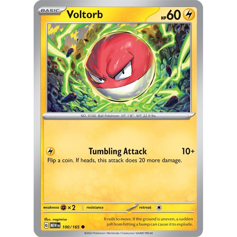 Voltorb (100/165) [Scarlet & Violet 151]