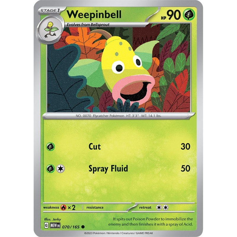 Weepinbell (070/165) [Scarlet & Violet 151]