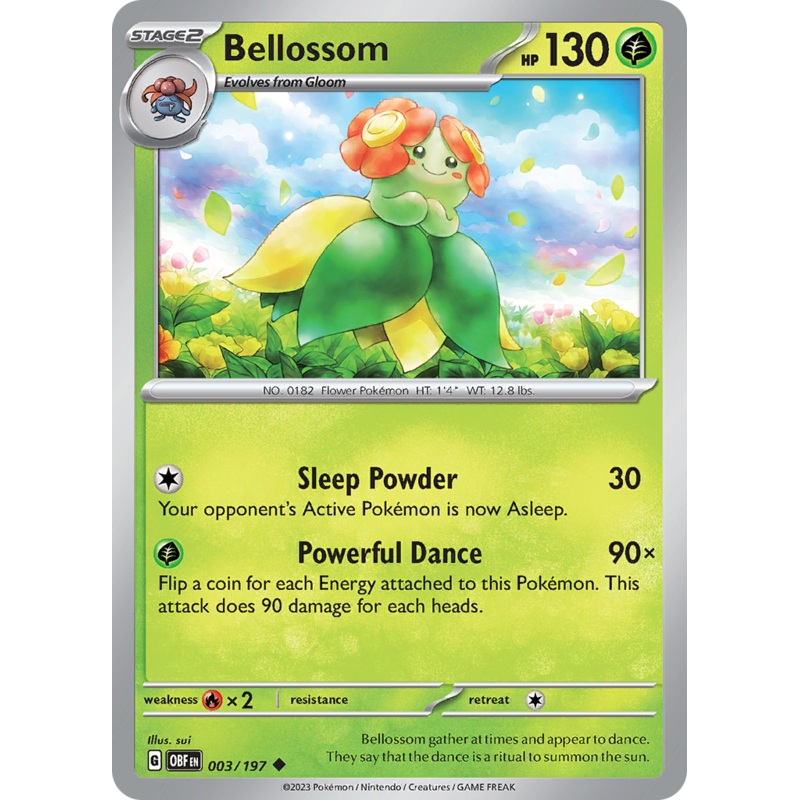 Bellossom (003/197) [Scarlet & Violet: Obsidian Flames]