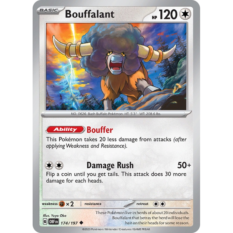 Bouffalant (174/197) [Scarlet & Violet: Obsidian Flames]
